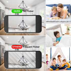 Ascher four-pack of vintage bulbs for cohesive lighting across fixtures