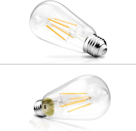 Ascher four-pack Edison bulbs for cohesive vintage lighting
