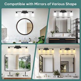 Ascher wide coverage design ideal for bathrooms and dressing areas