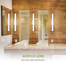 ASD damp-location rating keeps lighting reliable in bathrooms and washrooms