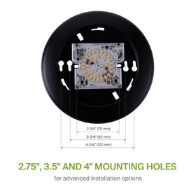 ASD disk light installation on J-box offers versatile retrofit options