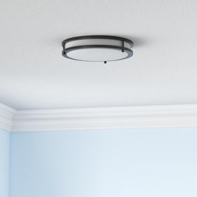 ASD LED 12-inch flush mount with 3CCT for flexible mood lighting