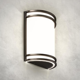 ASD LED wall sconce 10-inch fixture for hallway illumination with even distribution