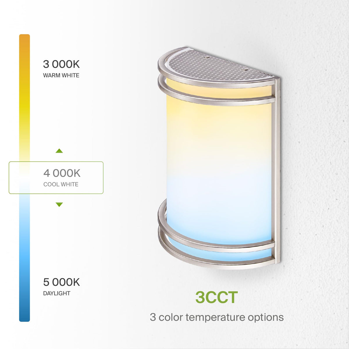 ASD anti-rust housing helps maintain a bright finish in high-traffic areas.