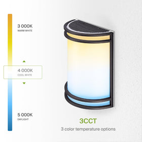 Acrylic lens delivers clear light with a wide 120-degree beam