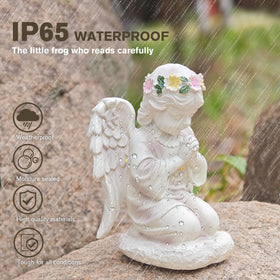 ASDFG giftable garden angel statue for mom, grandma, or friends.