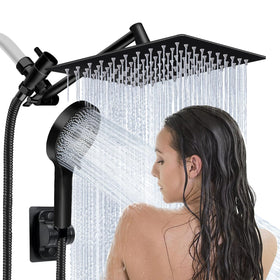 Ashwanth 10inch rain shower head delivers wide coverage for a spa-like shower.