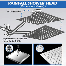 Ashwanth 360-degree rotation connection for adjustable water direction