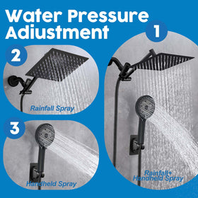Ashwanth handheld spray mode offers convenient bathing for family use