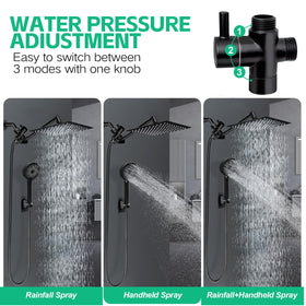 Ashwanth handheld spray mode offers versatile cleansing for family baths and pets.