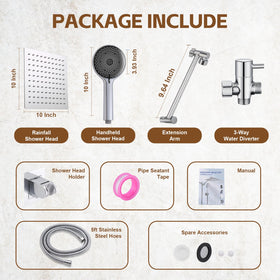 Ashwanth 3-way connector: secure installation with wrench when needed.