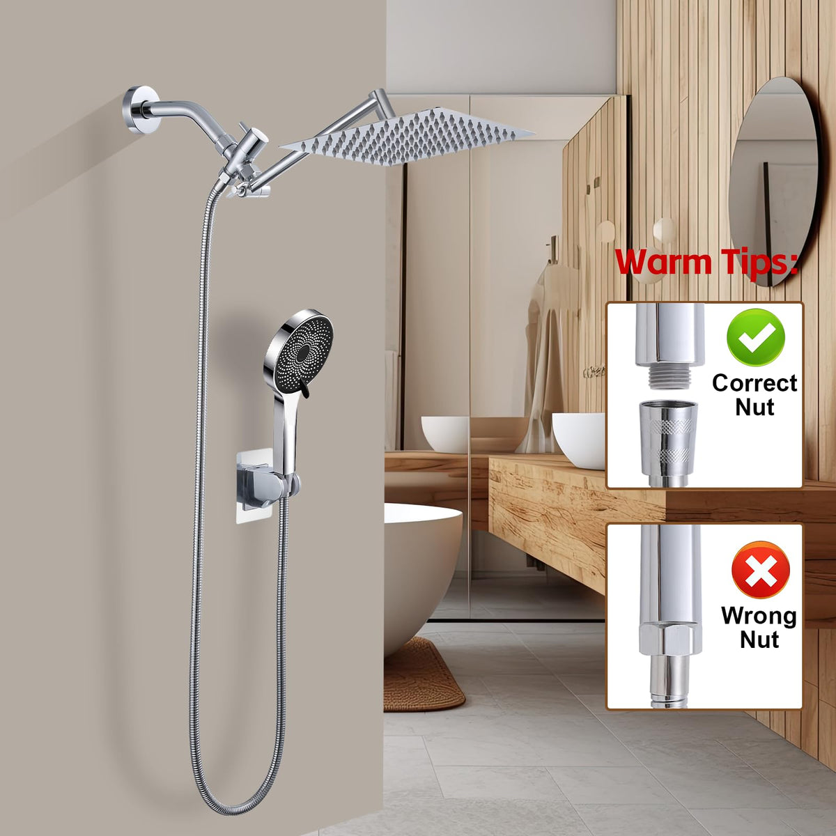Ashwanth waterproof hose: woven interior protects against leaks for reliable performance.