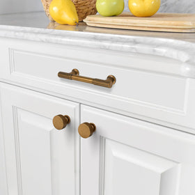 Asidrama 10-pack cabinet knobs arranged for easy replacement projects