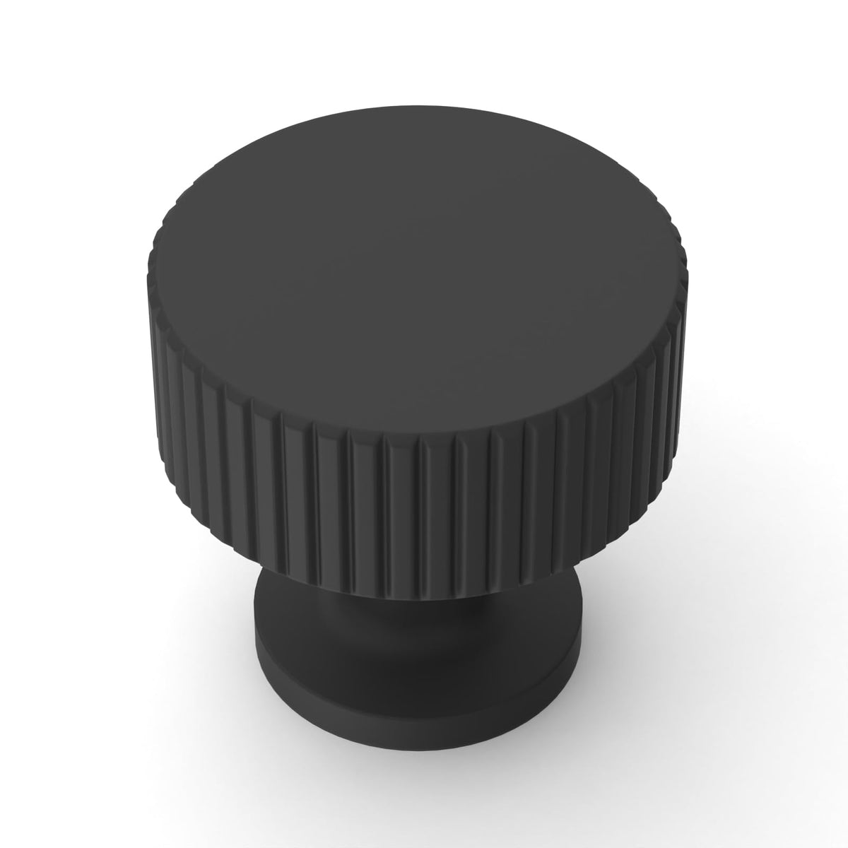 Asidrama 10-pack matte black cabinet knobs on kitchen cabinets for a quick refresh