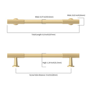 Asidrama brushed gold cabinet pull adds stylish hardware for drawers