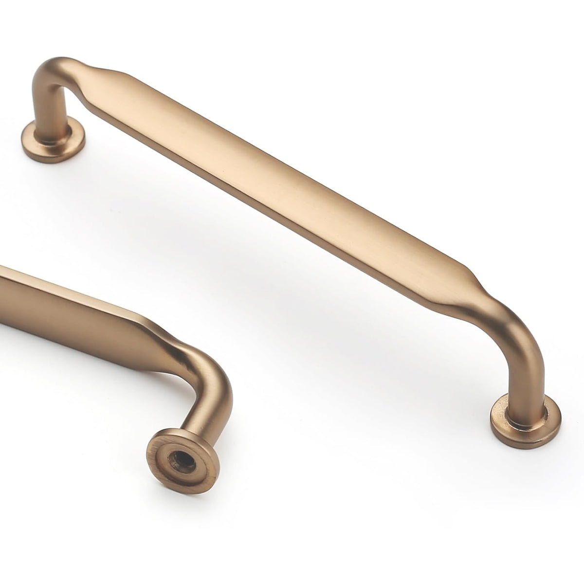 Asidrama 5inch champagne bronze cabinet handle closeup showing premium finish and grip-ready design