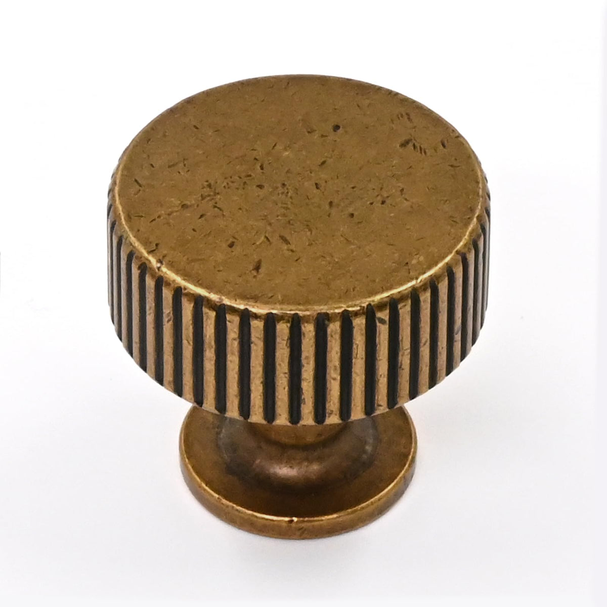 Asidrama antique brass cabinet knob on light wood cabinet for timeless style