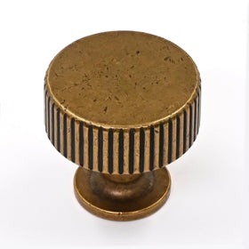 Asidrama antique brass cabinet knob on light wood cabinet for timeless style