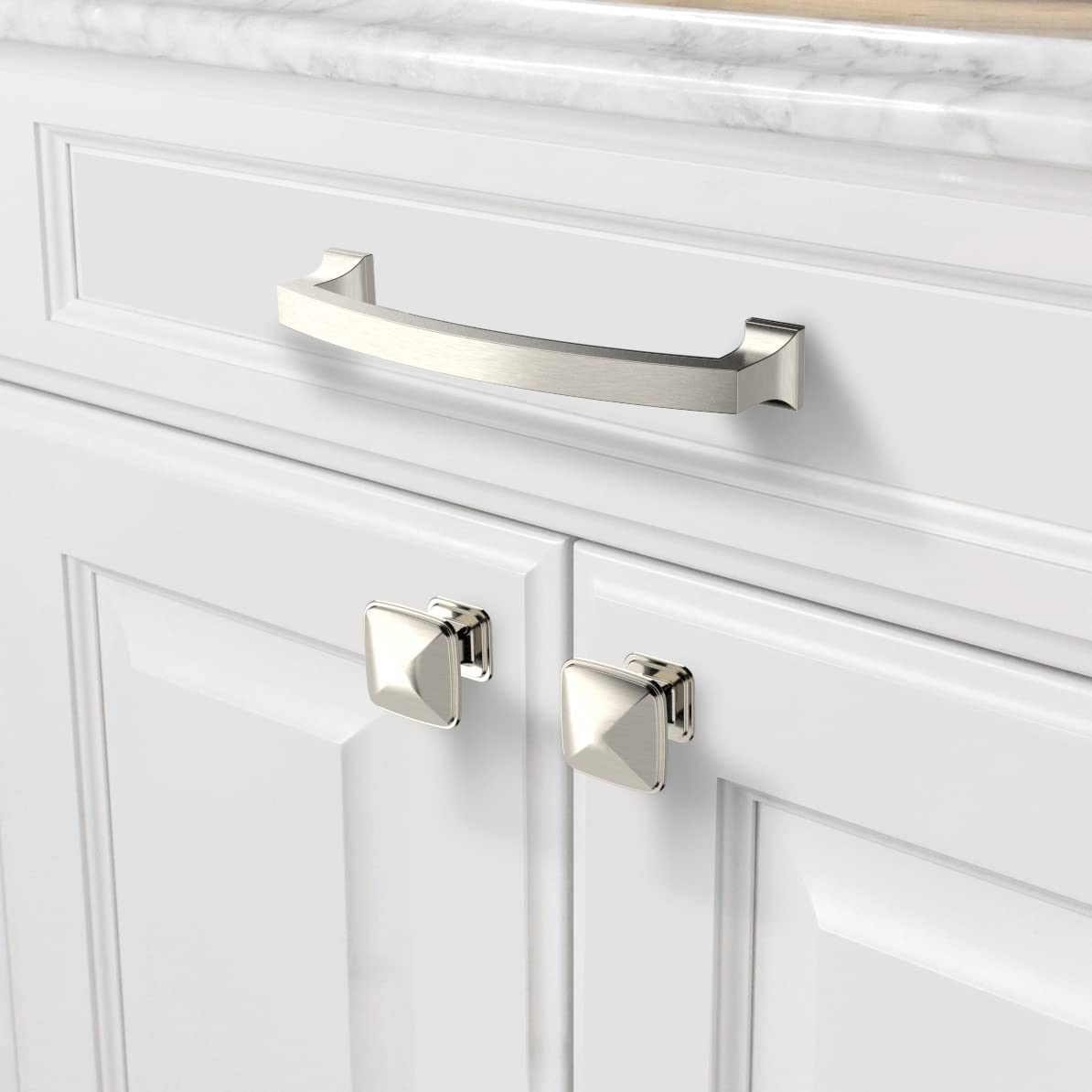 Asidrama 5 inch hole-center cabinet pull for easy replacement and cohesive hardware