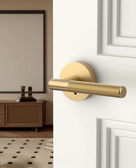 Asidrama champagne bronze backset adjustable handle fits 60mm or 70mm.