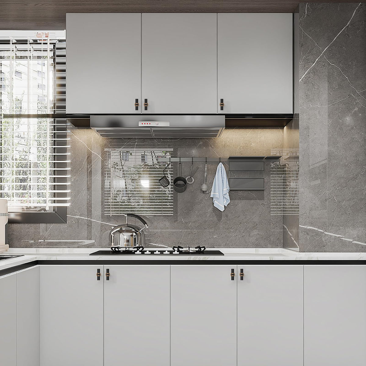 Asidrama champagne bronze finish detail emphasizing durability and luxe appearance