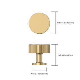 Asidrama champagne bronze kitchen knob highlights drawers with timeless shine.