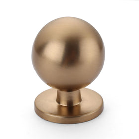 Asidrama champagne bronze kitchen knob close-up showing durable alloy finish