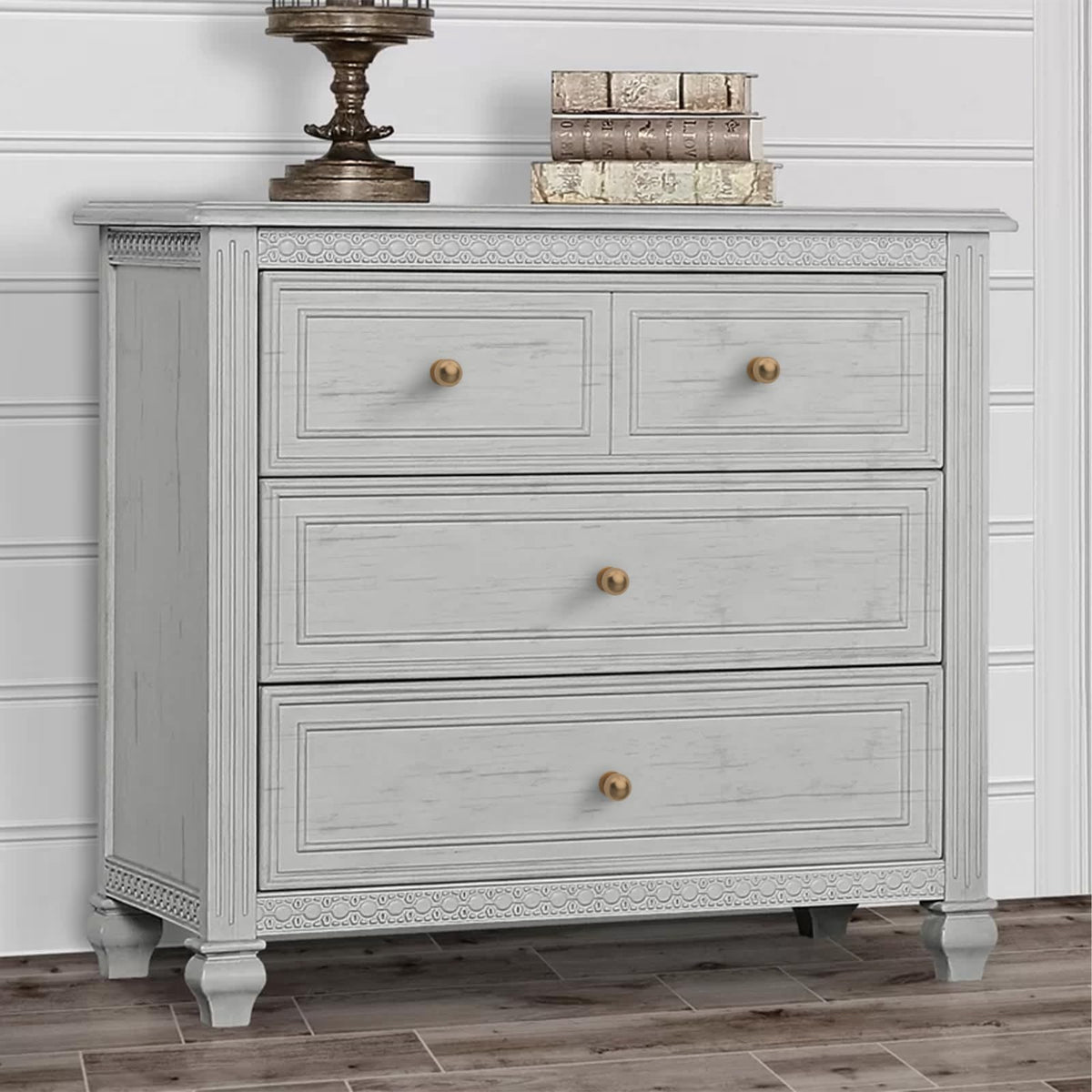 Asidrama dresser knob installed for updated furniture look
