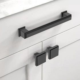 Easy-to-clean matte finish enhances a cohesive look across rooms.