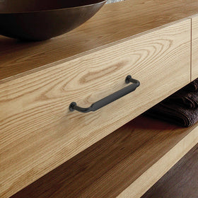 Asidrama heavy-duty alloy matte black hardware adds modern style and strength.