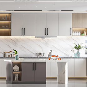 Asidrama pulls installed on a kitchen drawer for easy access