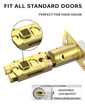Asidrama reversible lever supports both left- and right-handed doors.