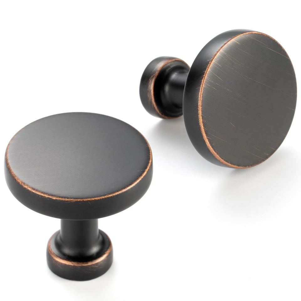 ASKANO 10-pack oil rubbed bronze cabinet knobs for durable cabinet upgrades.
