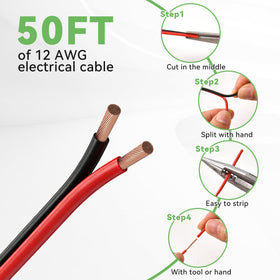 Askcable copper-clad aluminum wire with flexible PVC jacket