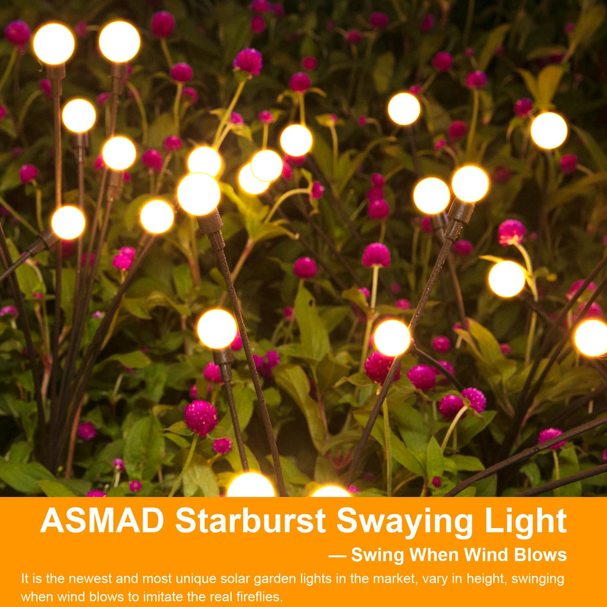 ASMAD garden decor lights make thoughtful gifting for outdoors lovers.