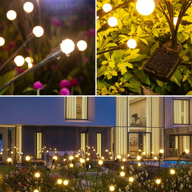 ASMAD lights feature 8 bright LEDs for clear evening illumination.