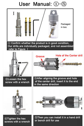 ASNOMY compatible with benchtop, magnetic, and handheld drilling tools