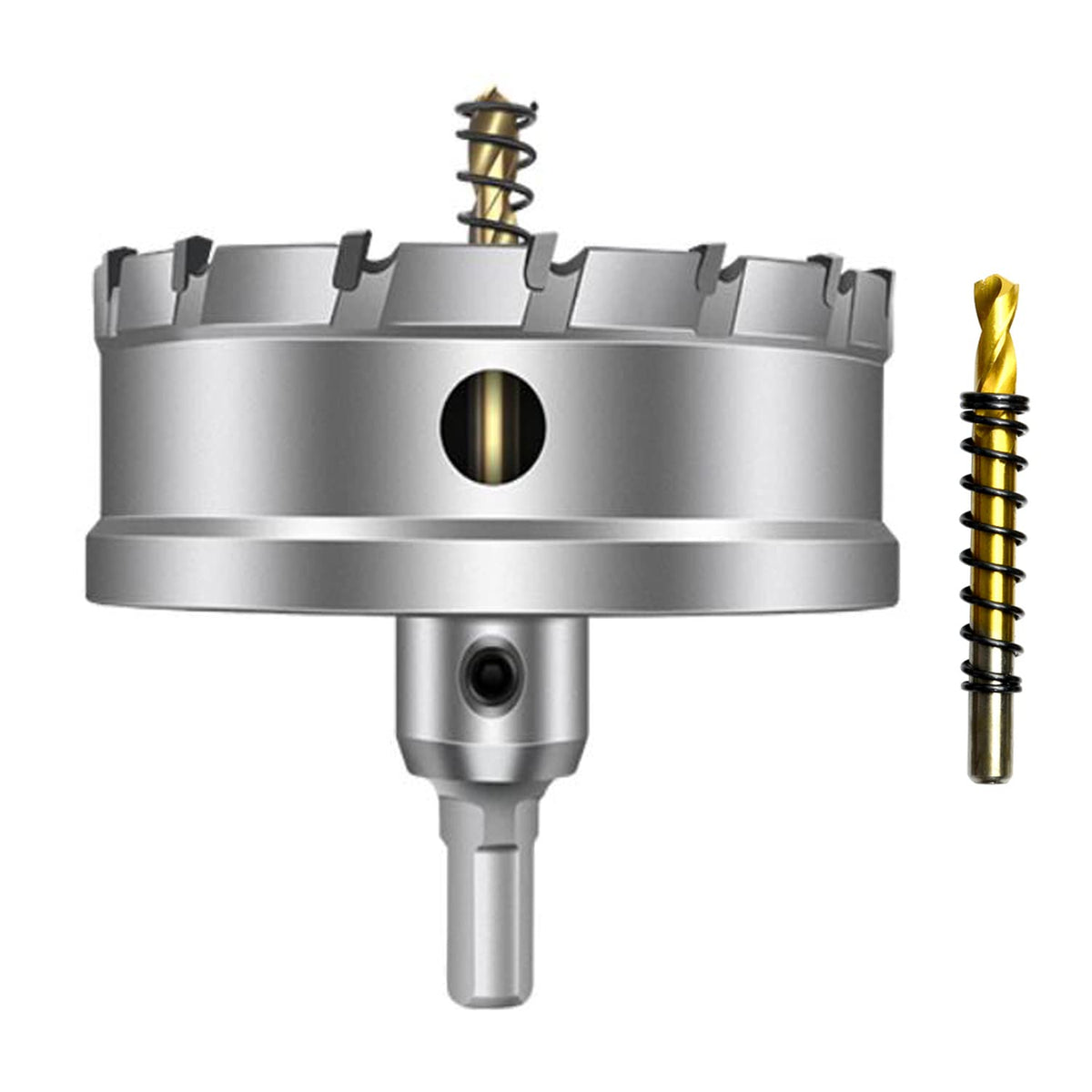 ASNOMY TCT hole saw 4in for metal delivers clean, precise holes