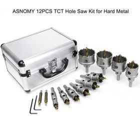 ASNOMY three blade design enables faster, sharper cuts through hard metals