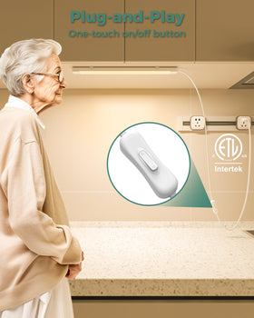 ASOKO 2700K warm white light for cozy kitchen tasks and recipe reading.