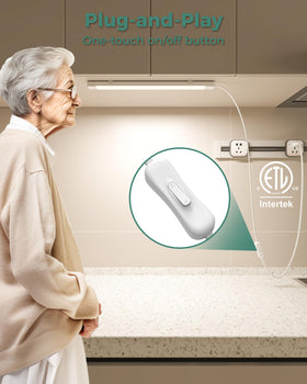 ASOKO 4500K daylight white delivers crisp task lighting for food prep.