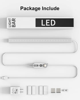 ASOKO quick-install kit with magnet and stickers for flexible placement.