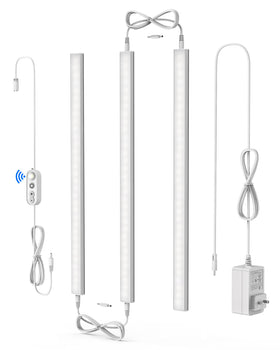 ASOKO motion-sensor LED under-cabinet light provides hands-free illumination.