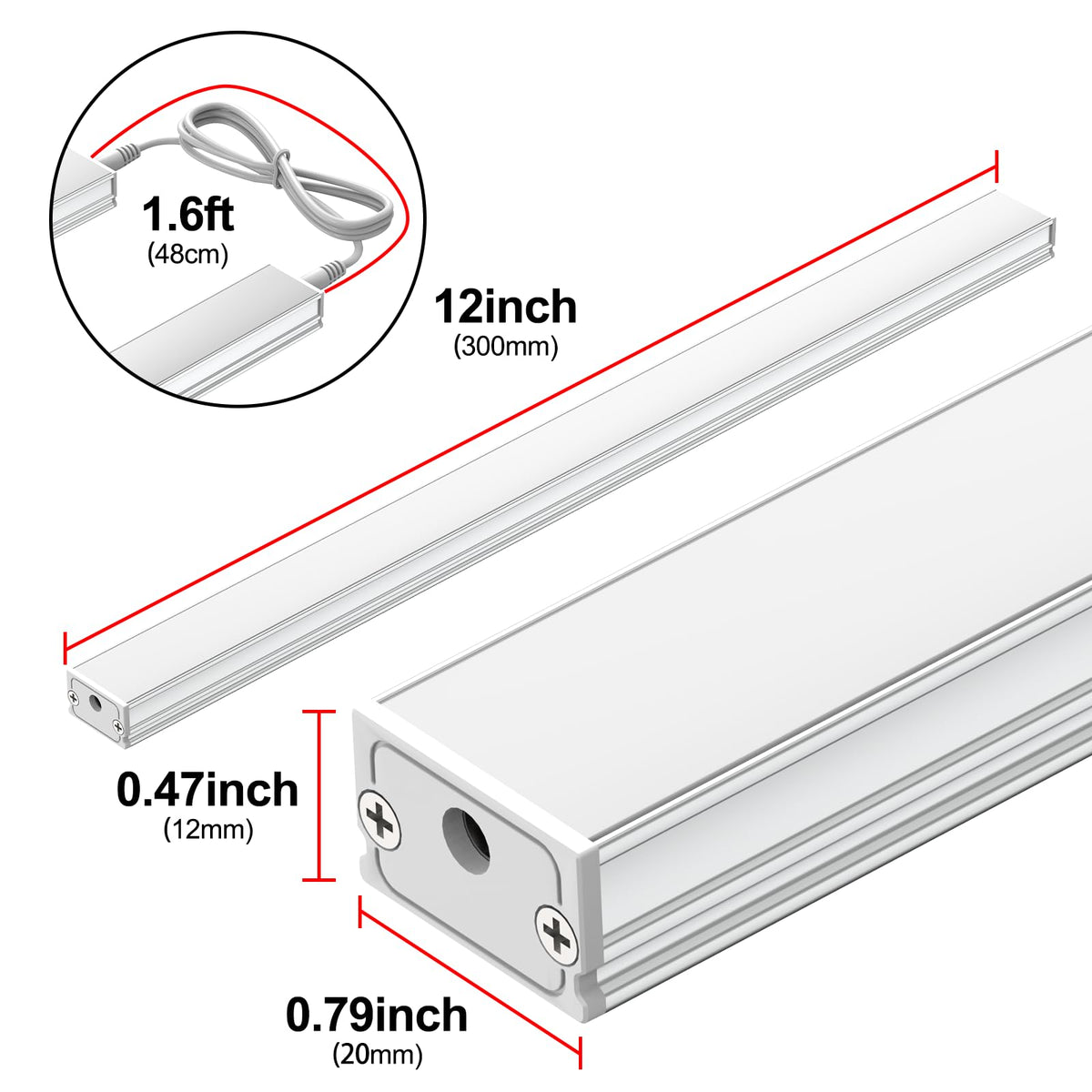 24V ETL-listed plug powers ASOKO UNO-LK 4500K safely.