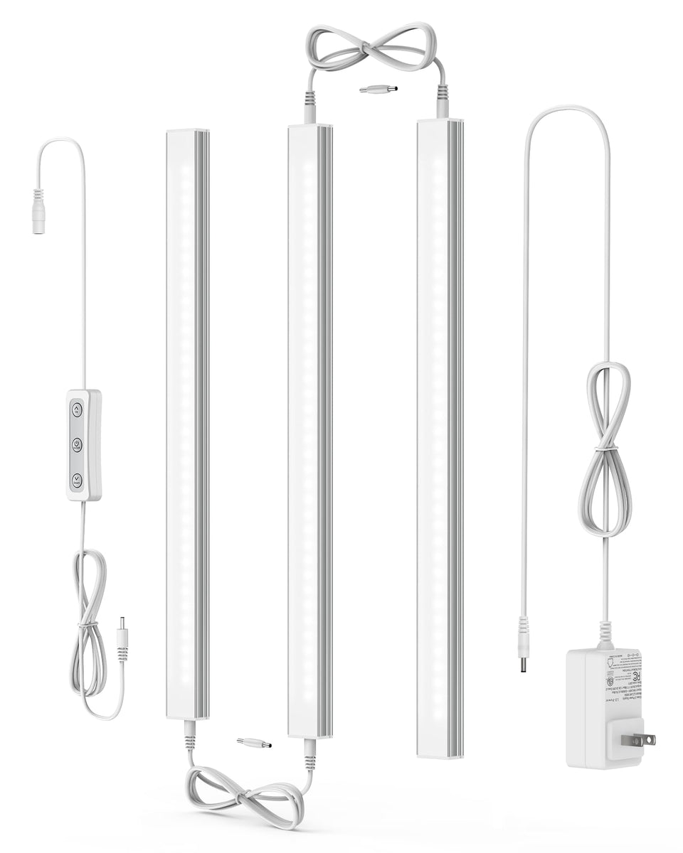 ASOKO UNO-LK 4500K under-cabinet light mounted for sleek kitchen task lighting.