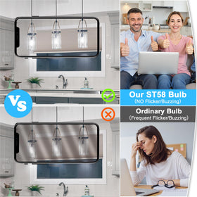 ASOMST eye-friendly no-flicker light for bedrooms and offices