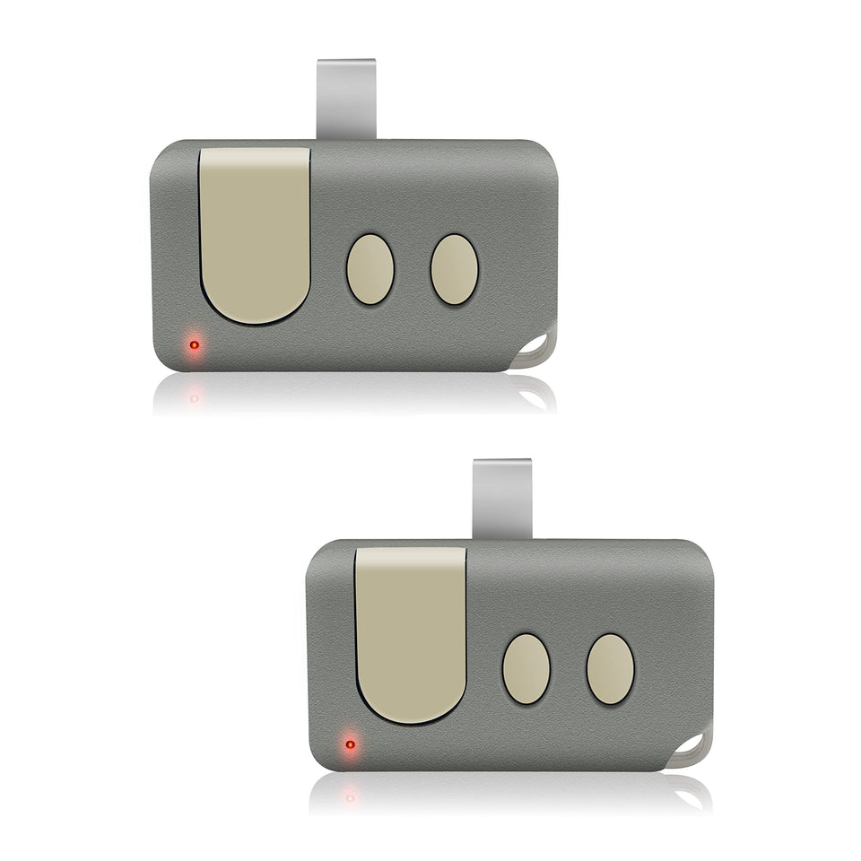 ASONPAO 2 remote with green learn button for Sears Craftsman pairing.