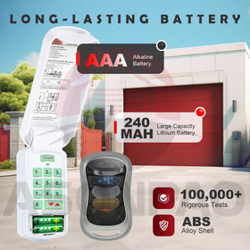 Side angle of the GK-BX G3T-BX keypad for wall compatibility