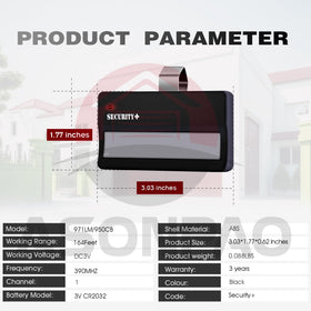 ASONPAO LiftMaster remote in-car use for everyday access