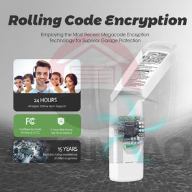 asonpao Megacode keypad illuminated keys for clear night entry